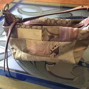 Vintage Coach wristlet